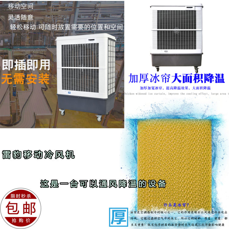 雷豹移動通風降溫冷風機（4）